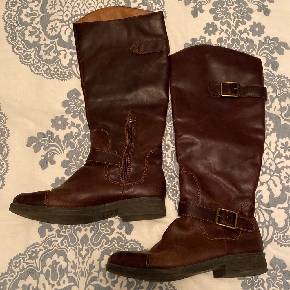 Lucky Brand Leather Boots